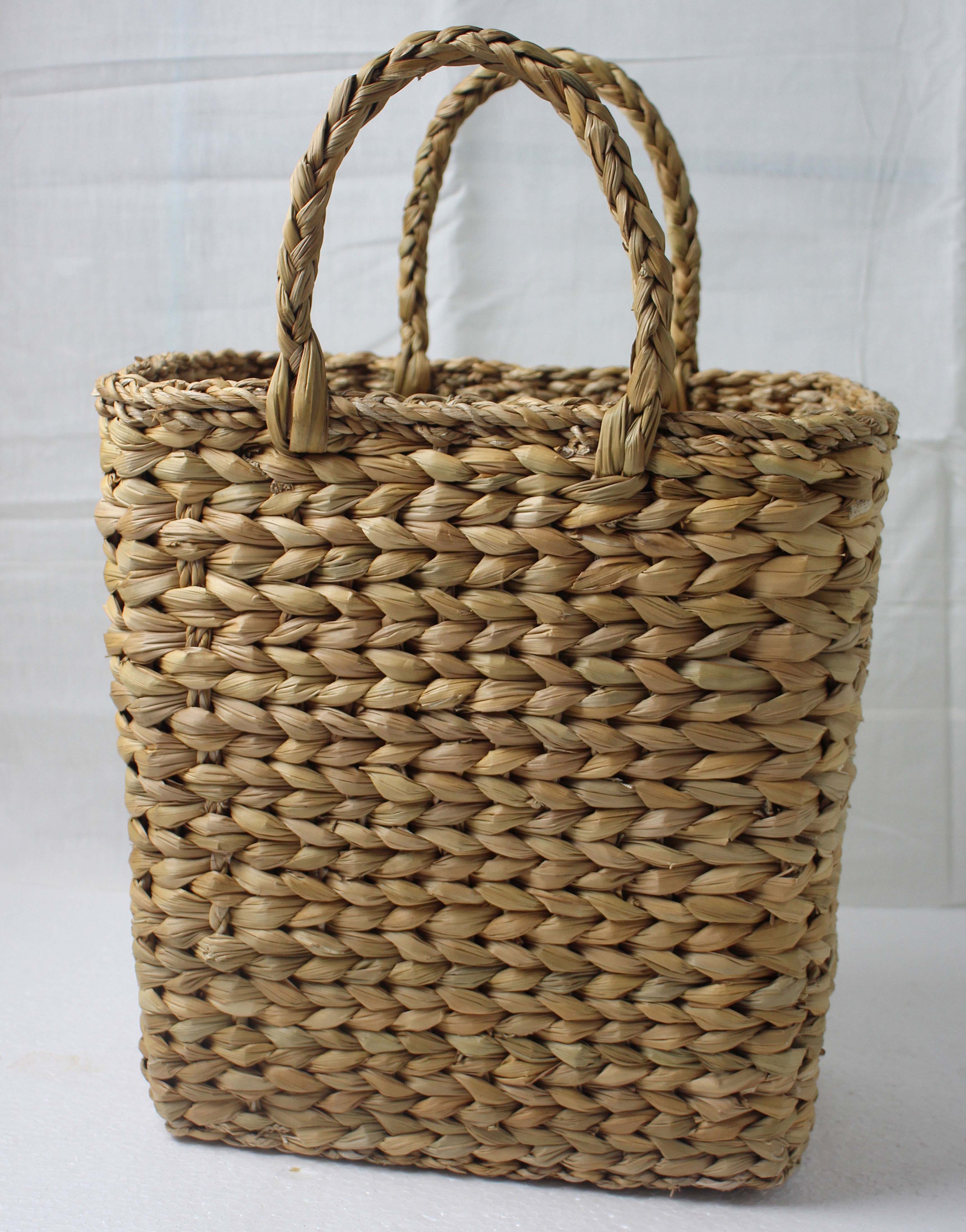 Handmade Seagrass Leaf shopping Bag